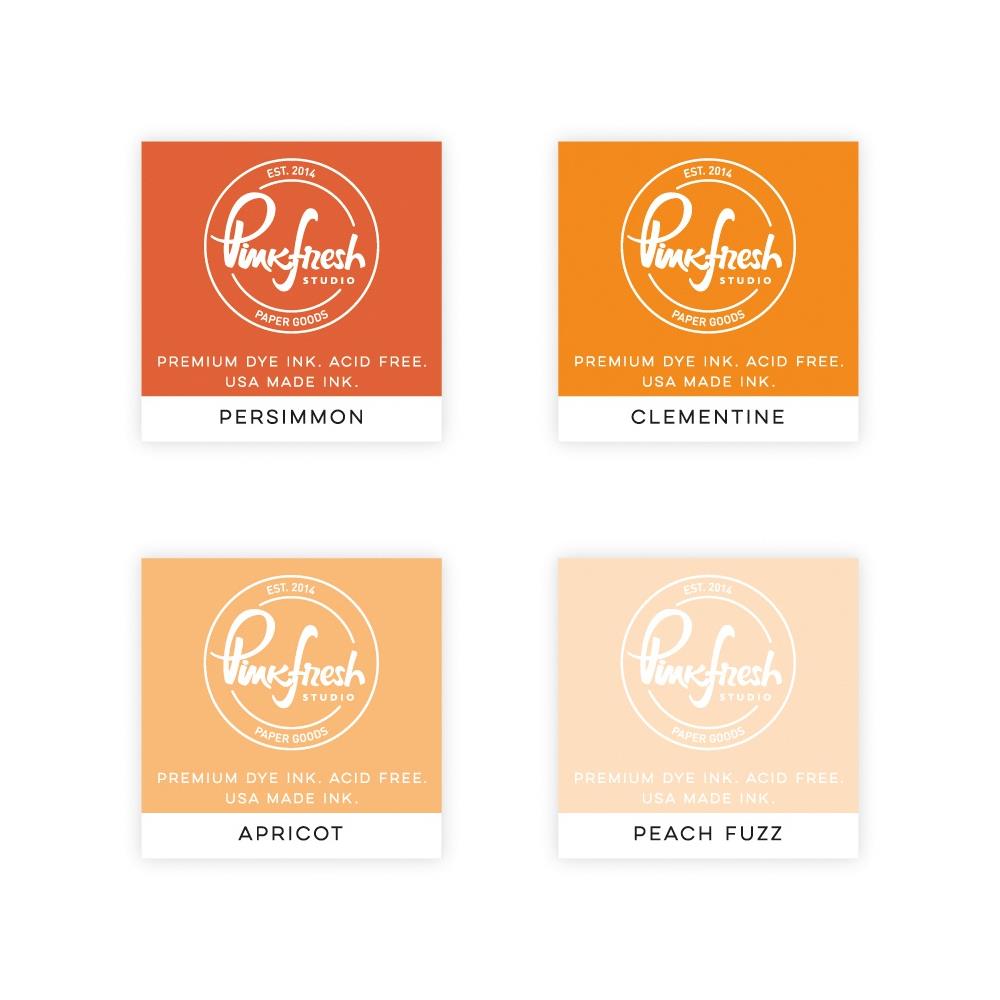 Pinkfresh Studio Premium Dye Cube Ink Pads 4 Colors