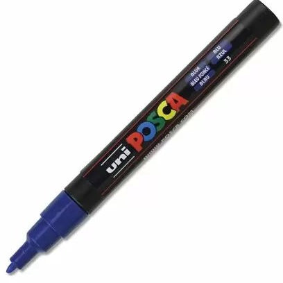 POSCA 3M Paint Marker Fine Bullet Tip Pen 0.9mm-1.3mm / Crayon Acrylique