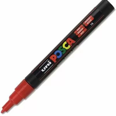 POSCA 3M Paint Marker Fine Bullet Tip Pen 0.9mm-1.3mm / Crayon Acrylique