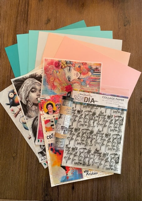 Kit Combiné De Papier De Décoration Vintage, 50 Pièces, Matériel De Scrapbooking, Bricolage, Journal Indésirable, Collage, Album Photo, Papier De Fond