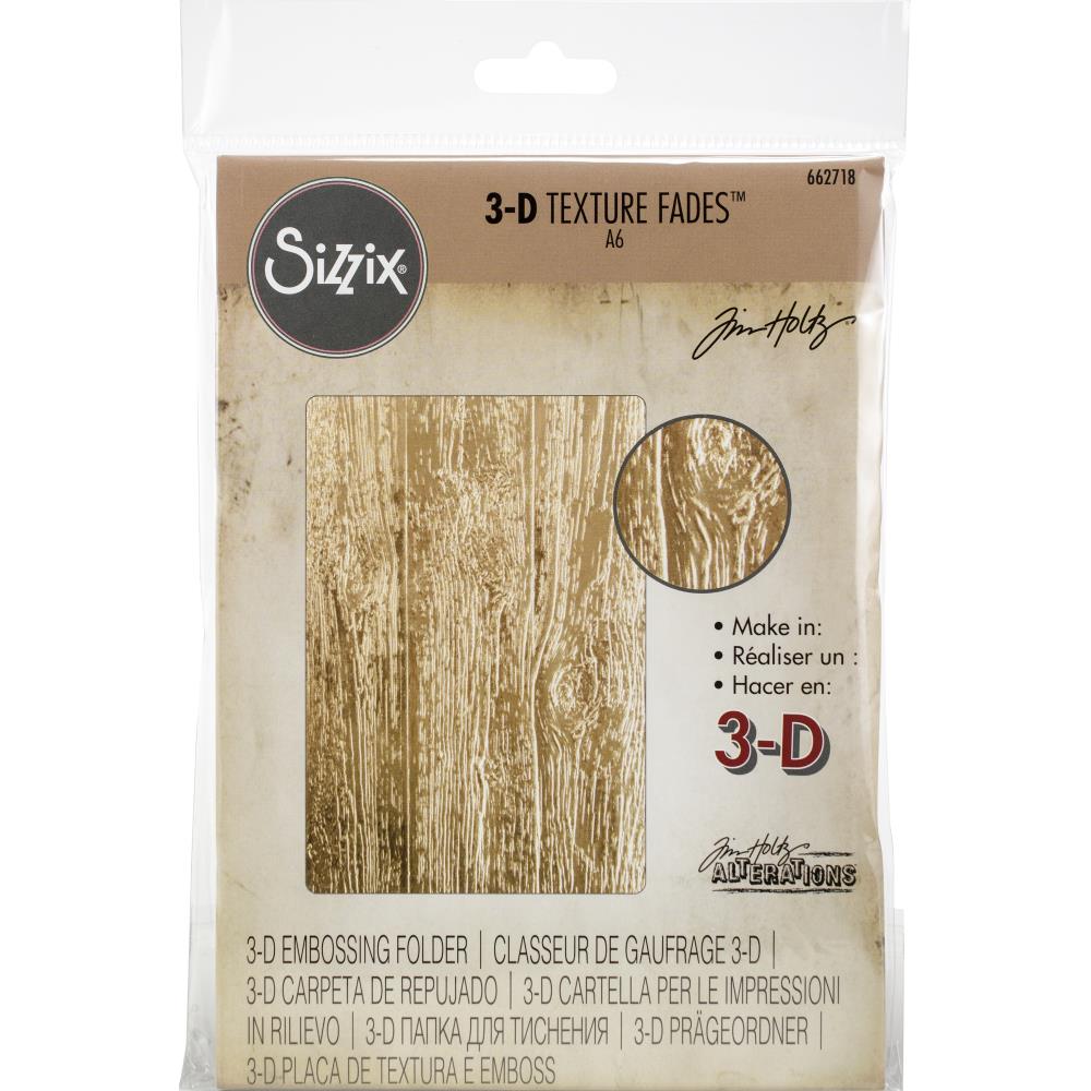 Sizzix Foliage de Dossier de gaufrage de Texture 3D par Tim Holtz, 665252, Plastique PP, Multicolor, Taille unique Sizzix Foliage de Dossier de gaufrage de Texture 3D par Tim Holtz, 665252, Plastique PP, Multicolor, Taille unique